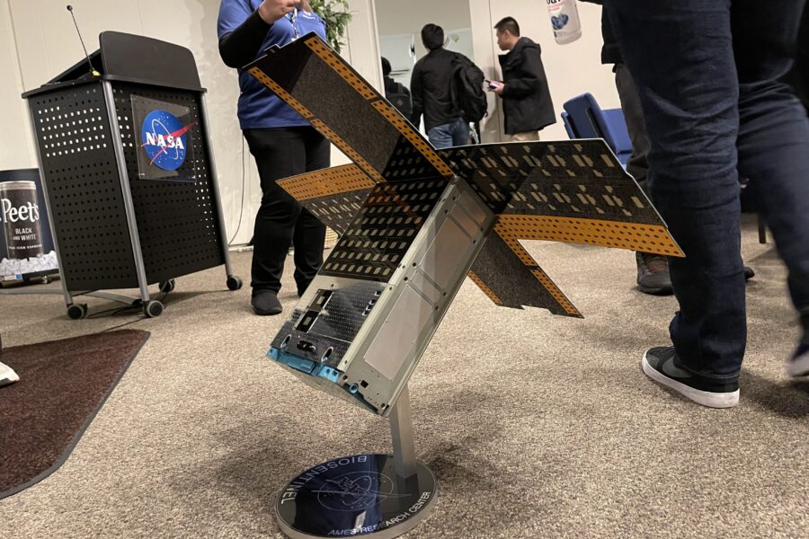 Picture of solar panel used at NASA