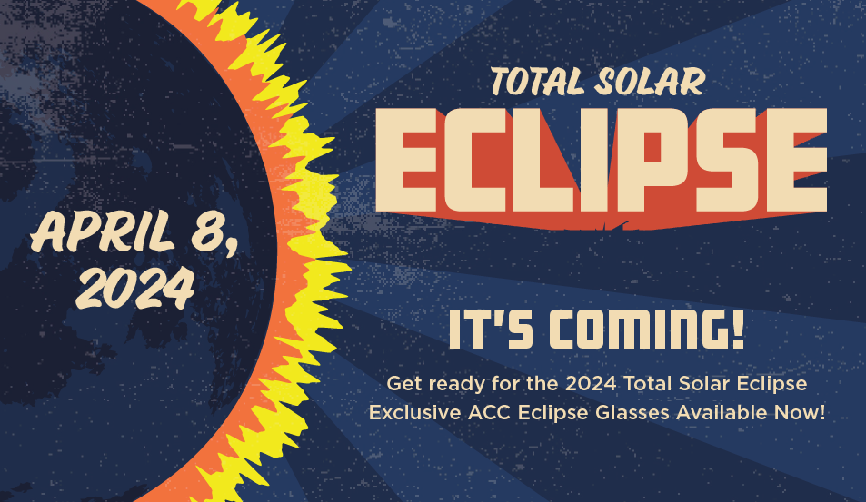 Glasses, experts, and more! ACC gets ready for the 2024 Total Solar Eclipse