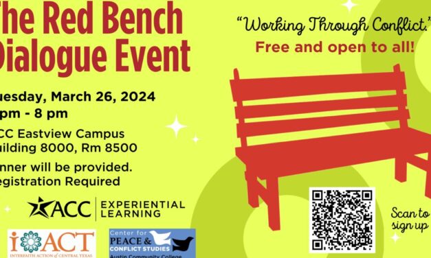 Spring 2024 Red Bench Dialogue | Working through Conflict