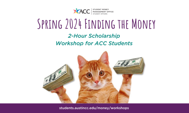 Finding the Money workshops helps students with their financial journey