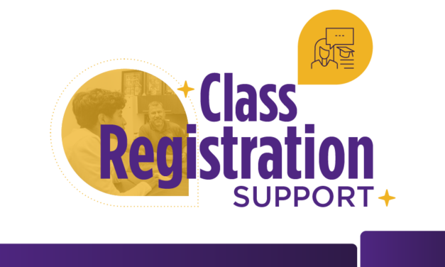 Get Extra Support at Fall 2024 Registration Rally