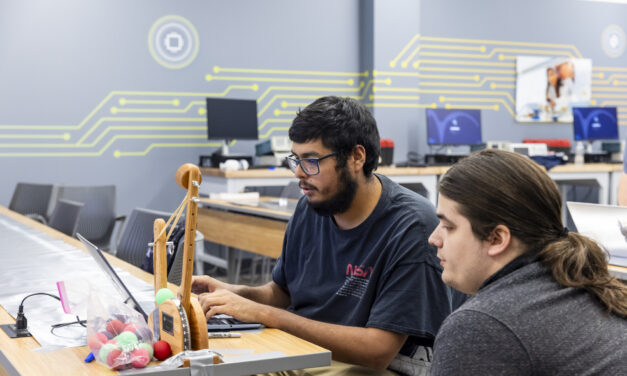 Meet Eddie A. one of the first to complete the full Advanced Manufacturing pathway