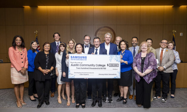 Samsung Austin Semiconductor donates $200,000 gift to support ACC semiconductor program
