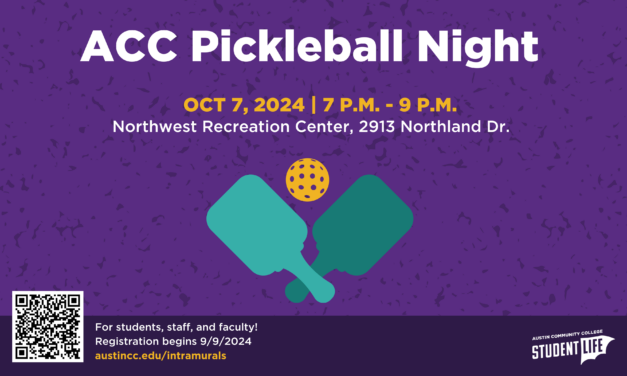 Register now for ACC Intramurals Pickleball Night