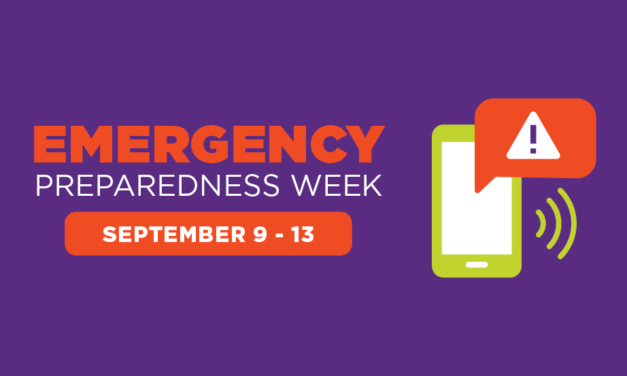 Discover 5 Safety Actions during Emergency Preparedness Week September 9-13