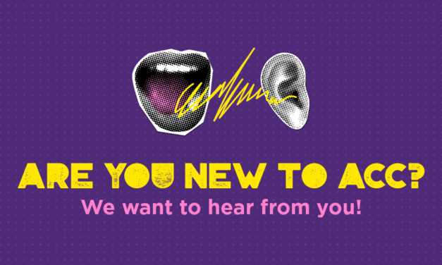 Are you new at ACC? Help shape the future through the SENSE survey