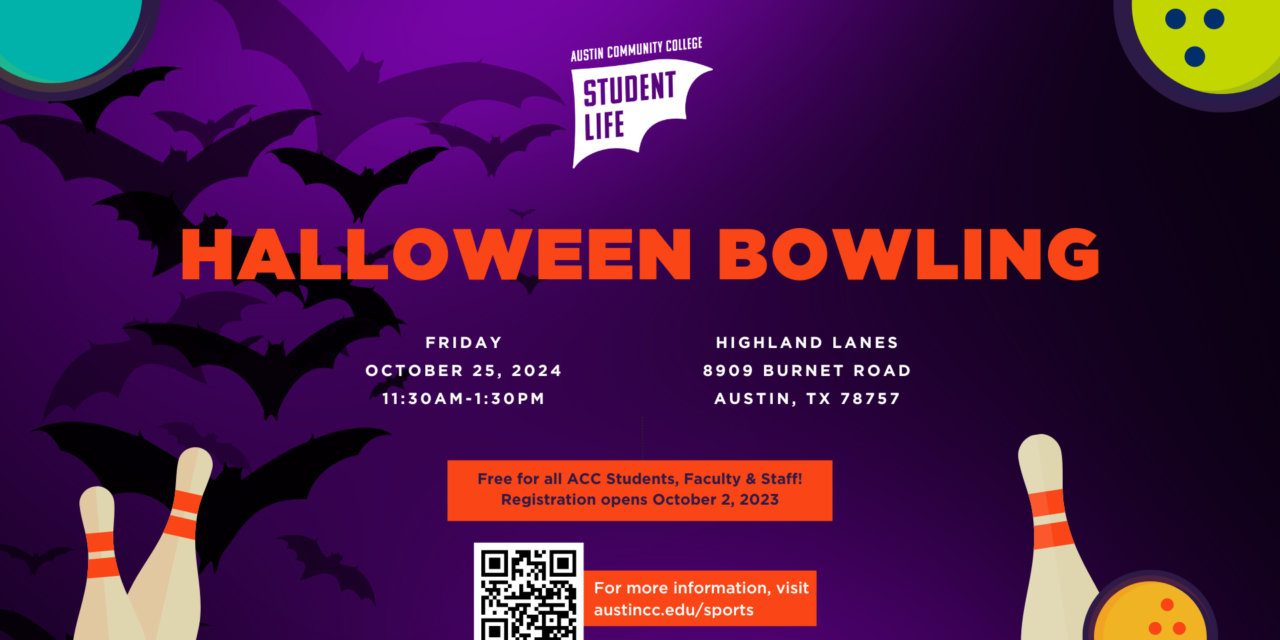 Reserve your spot now for FREE Halloween Bowling with ACC