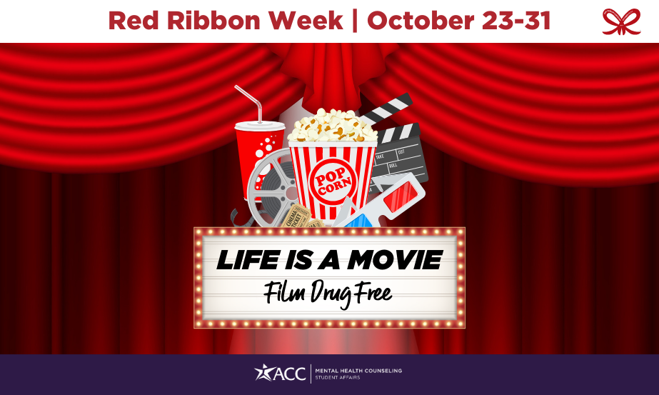 Red Ribbon Week | ACC hosts tabling to support drug-free lifestyle