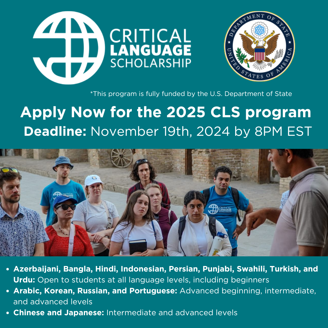 Apply now for a scholarship to seize the chance to study abroad ...