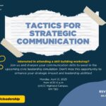 Students Invited to Learn Tactics for Strategic Communication