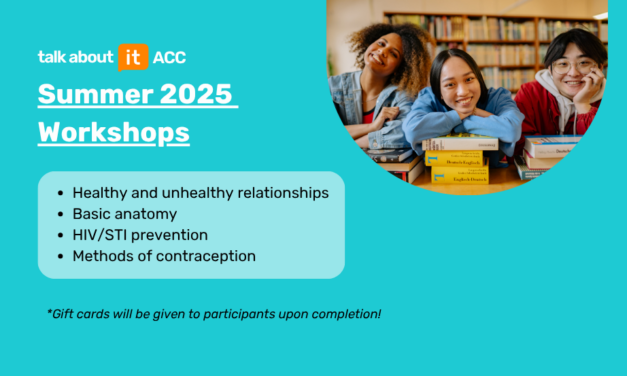 Take Charge of Your Health with Talk About It ACC Workshops