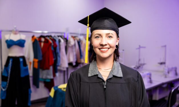 Spring 2025 Graduate Chloe M. Threads Community into Every Stitch