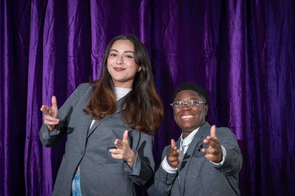 Photo of SGA President and Vice President