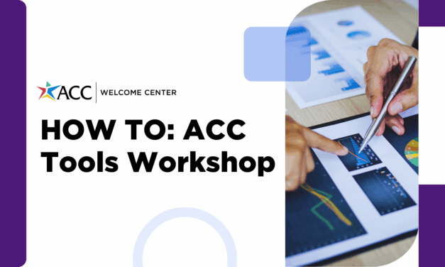 How To: ACC Tools Workshop