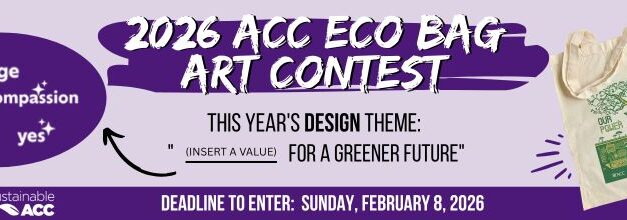 Submit Your Design for ACC’s 2026 Eco Bag Art Contest