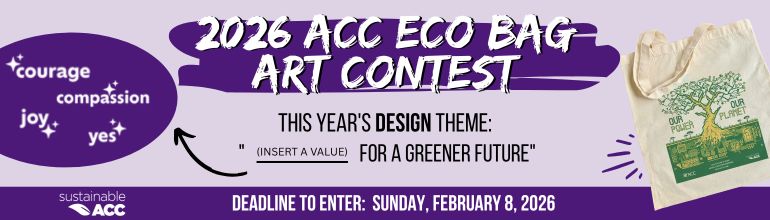 Submit Your Design for ACC’s 2026 Eco Bag Art Contest