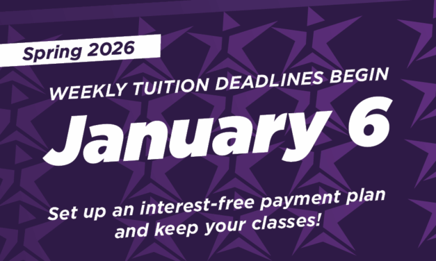 Get Ready for Spring 2026: Payment Deadlines Start Soon