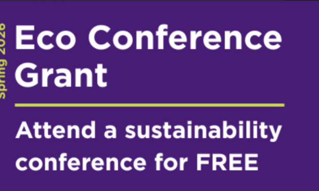 Apply Now: Spring 2026 Eco Conference Grant