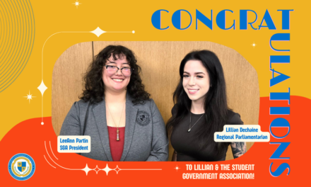 ACC SGA Earns Regional Recognition and Leadership Roles at Conference