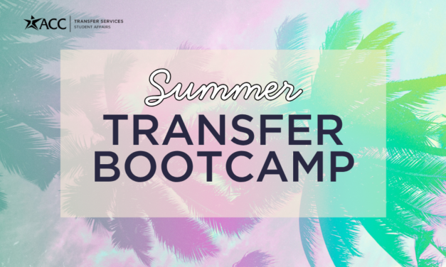 Register Today for ACC’s Summer Transfer Bootcamp