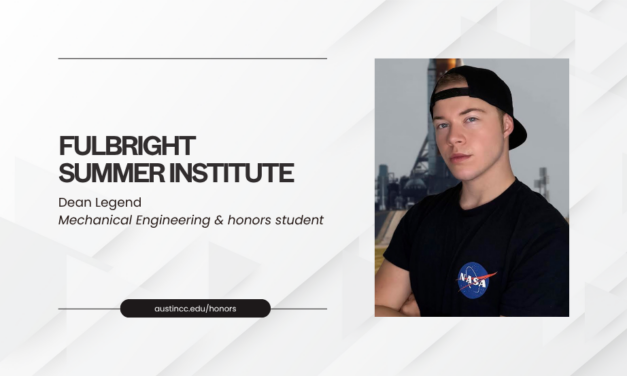 ACC Honors Student Selected for Prestigious Fulbright Summer Institute