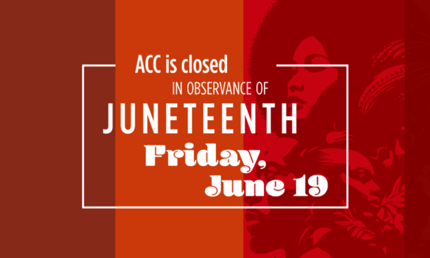 ACC celebrates Juneteenth with event, parade, and closure