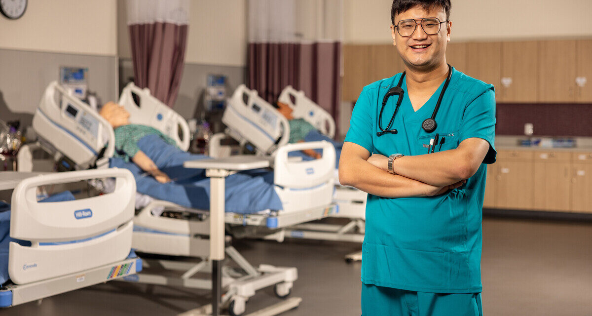 Built for What’s Next: ACC ESOL Student Aiden Gong Overcomes Language Barriers to Pursue a Nursing Career