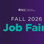 ACC hosts a series of Fall Job Fairs to help you find the perfect fit
