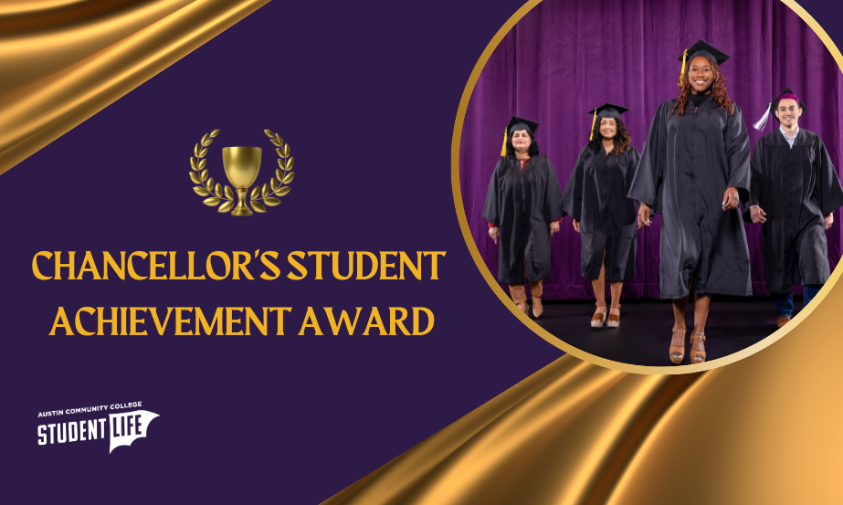 Nominate a student for the Chancellor’s Student Achievement Award