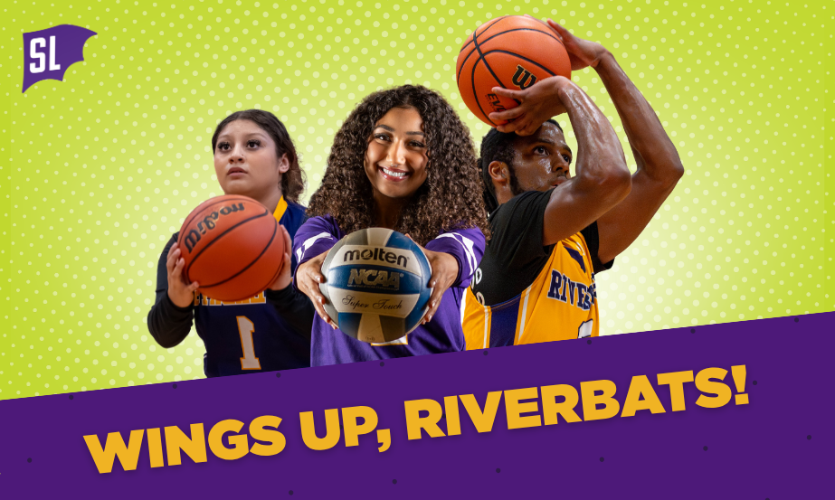 Wings Up, Riverbats! Cheer on ACC Volleyball and Basketball Teams
